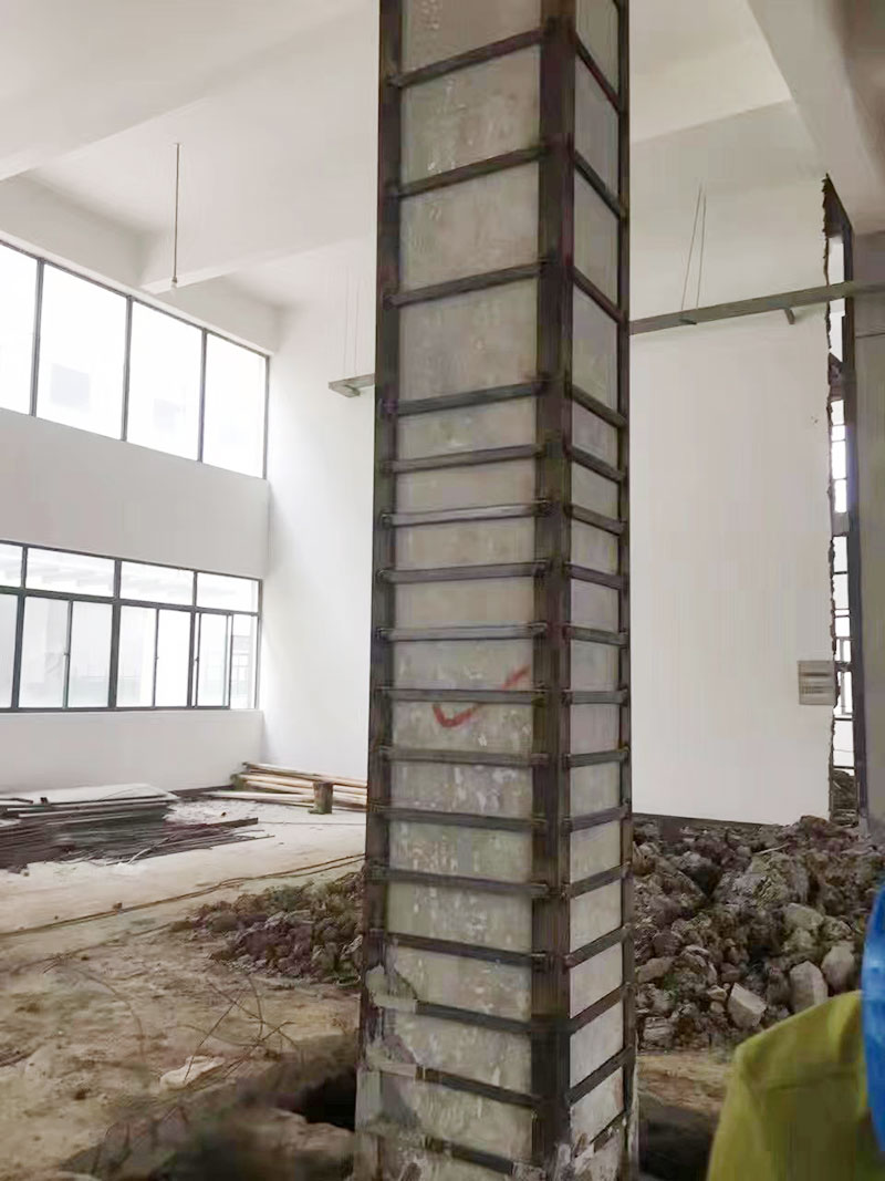 建筑物外粘钢粉色视频在线观看高清观看工程